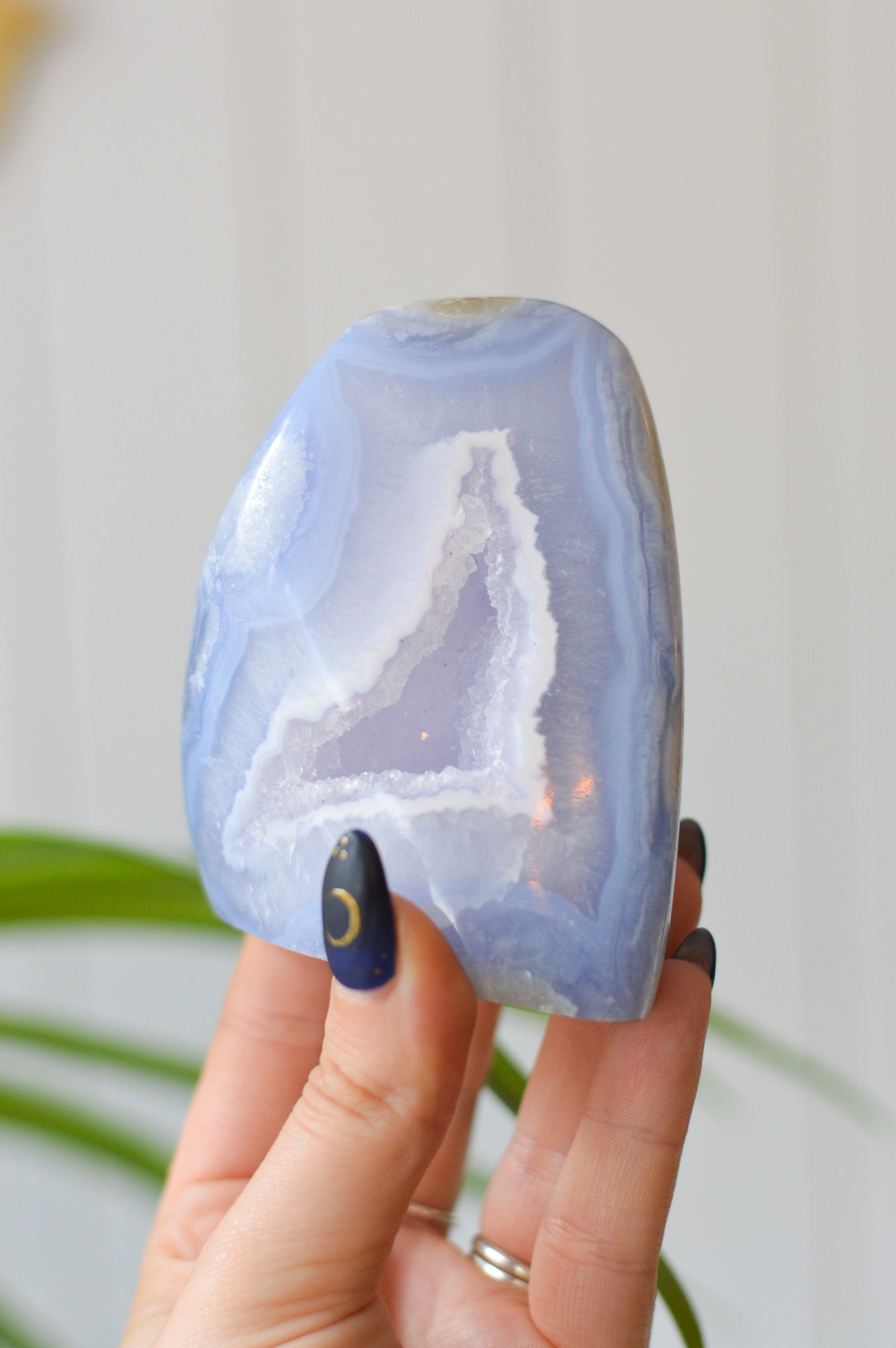 Blue Lace Agate Standing Freeform