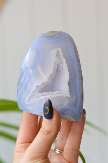 Blue Lace Agate Standing Freeform