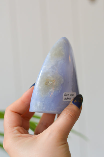 Blue Lace Agate Standing Freeform