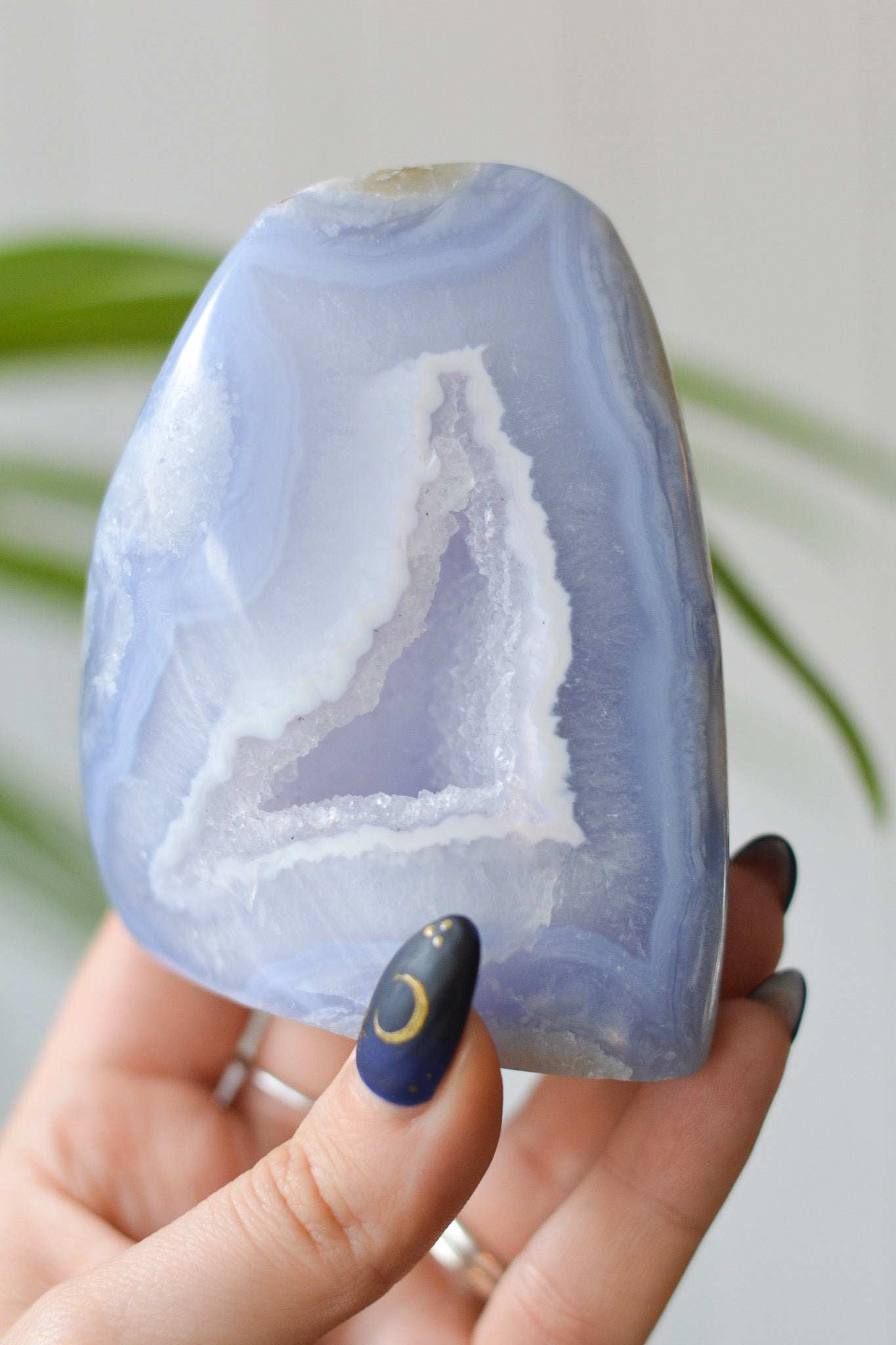 Blue Lace Agate Standing Freeform