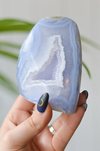 Blue Lace Agate Standing Freeform