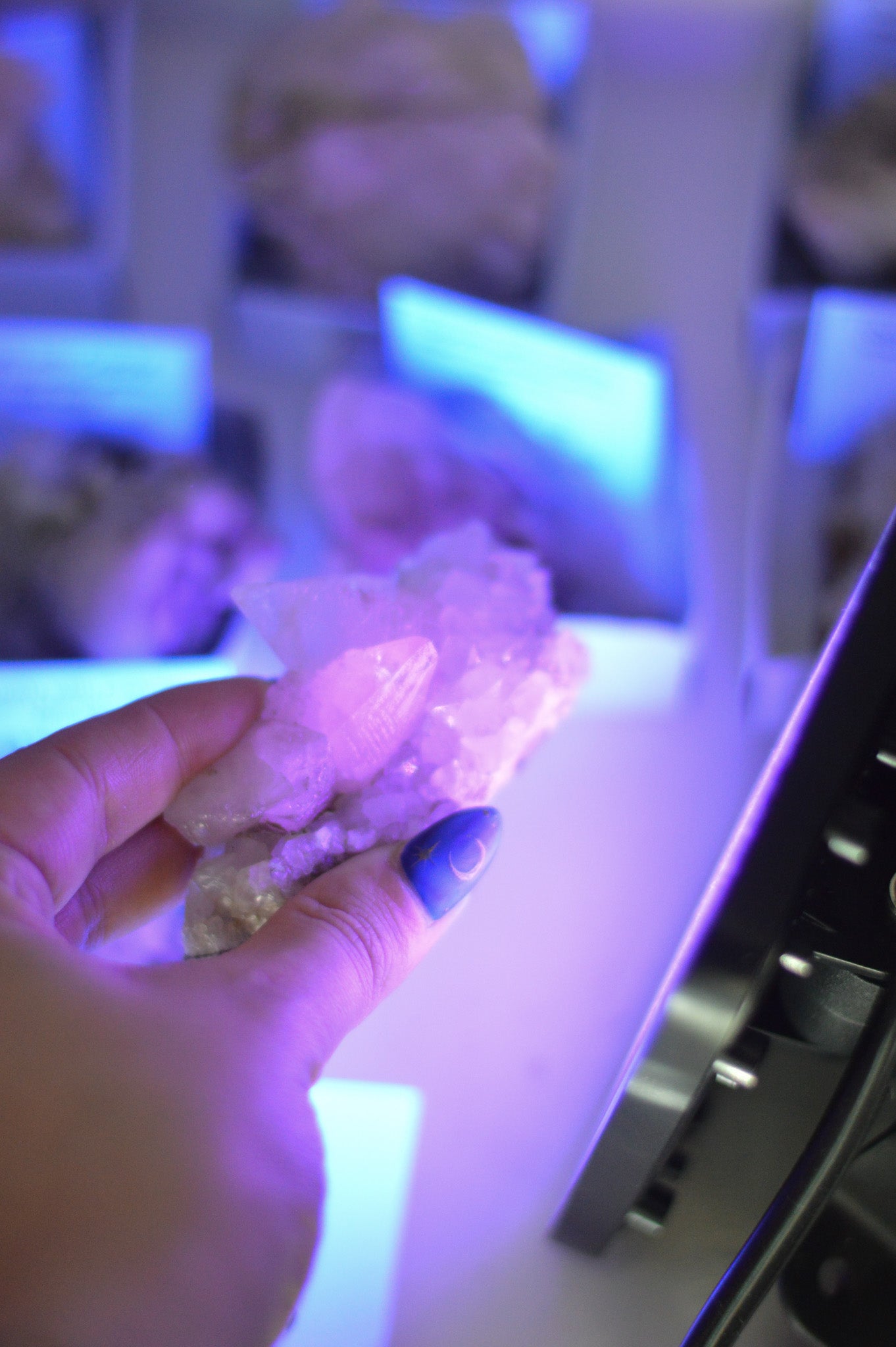 UV Reactive Calcite & Quartz