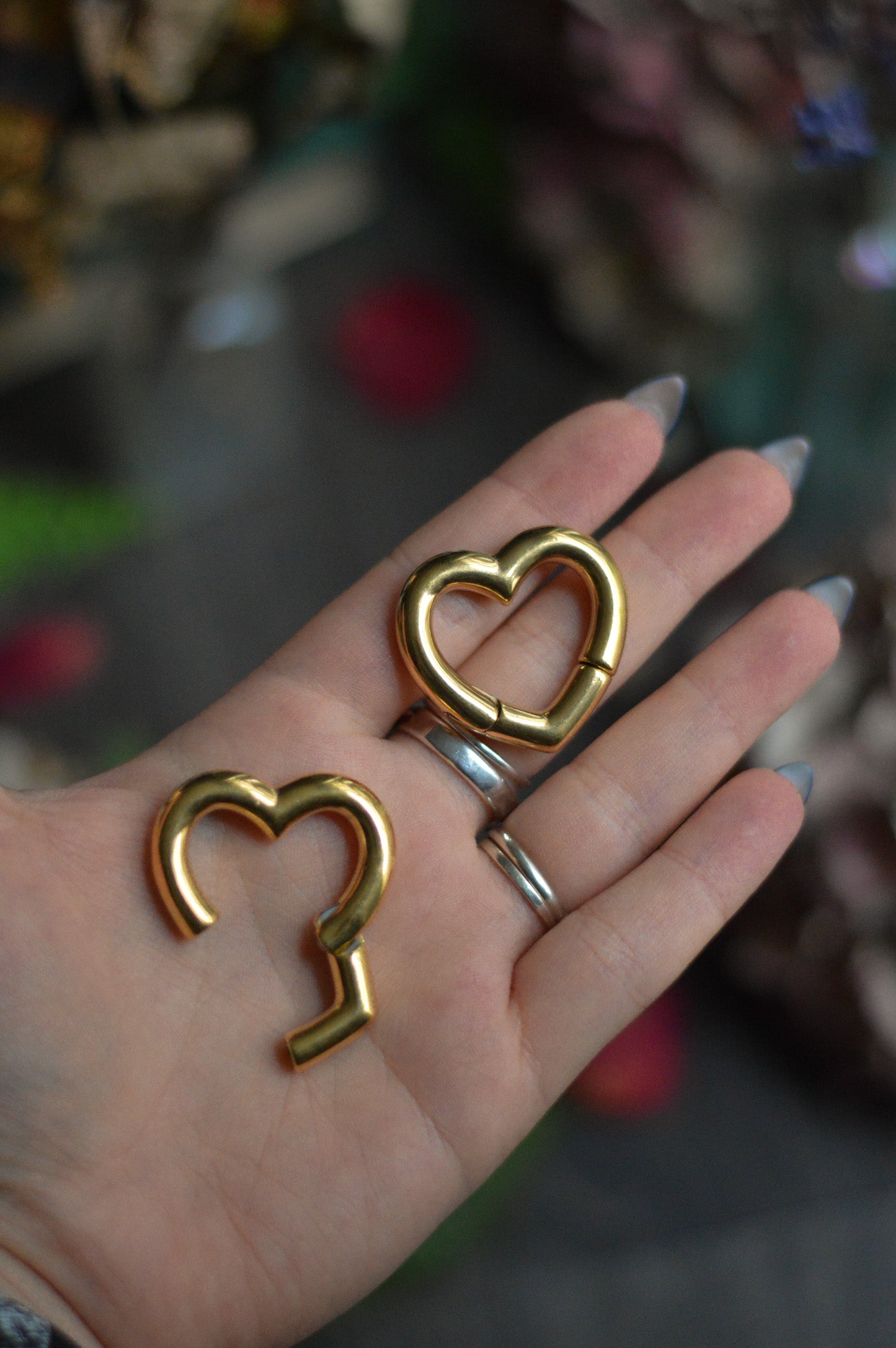 Heart Ear Weights