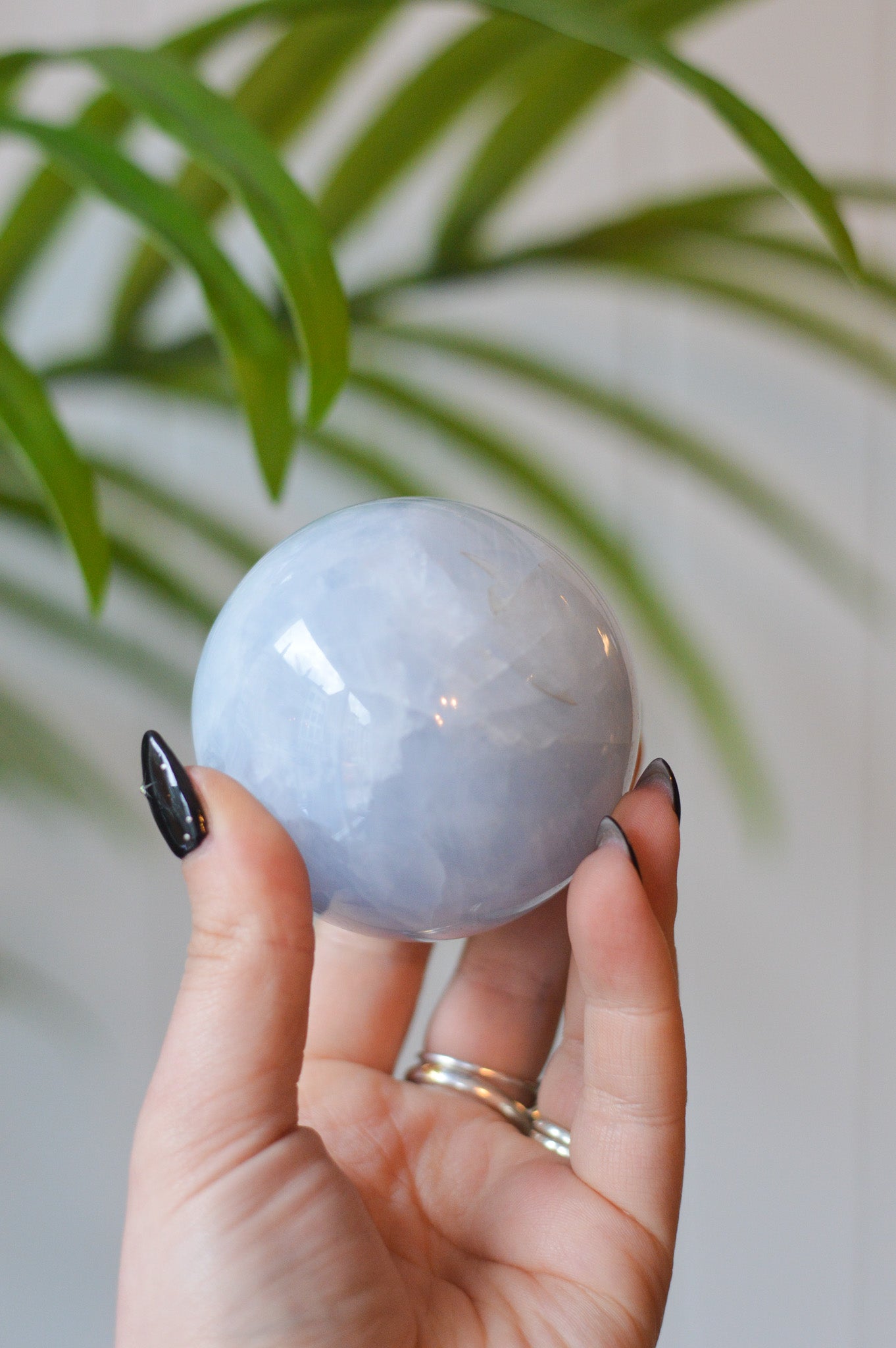 Blue Calcite Sphere