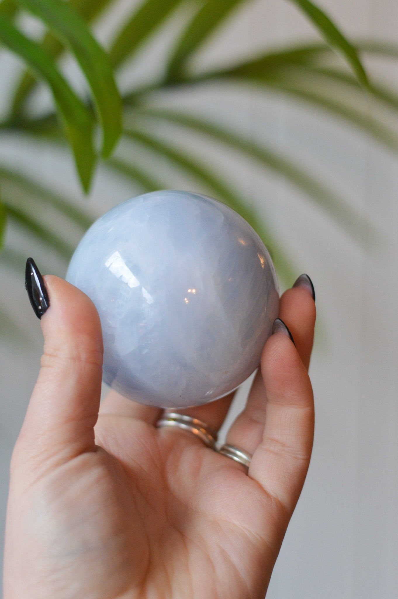 Blue Calcite Sphere