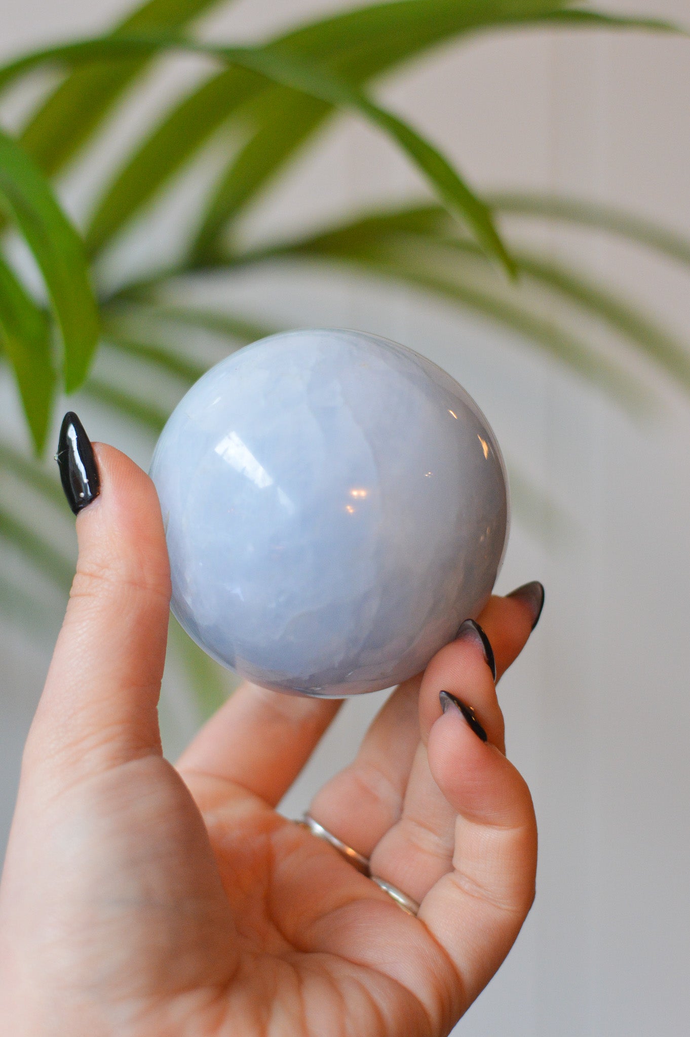 Blue Calcite Sphere