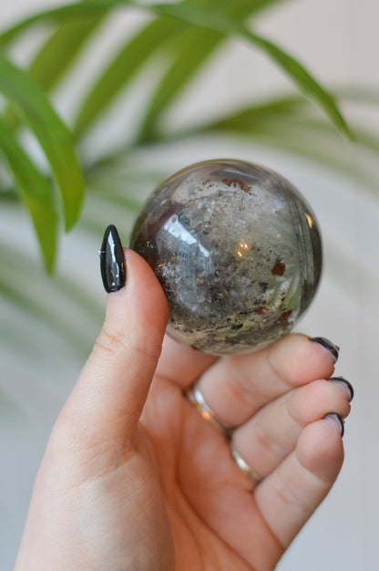 Lodolite (Garden Quartz) Sphere