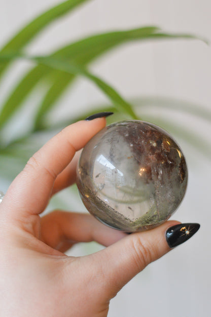 Lodolite (Garden Quartz) Sphere