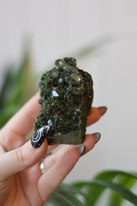 Forest Epidote Specimen