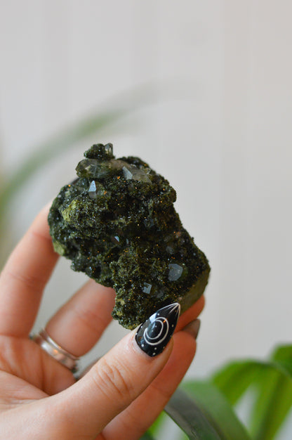 Forest Epidote Specimen