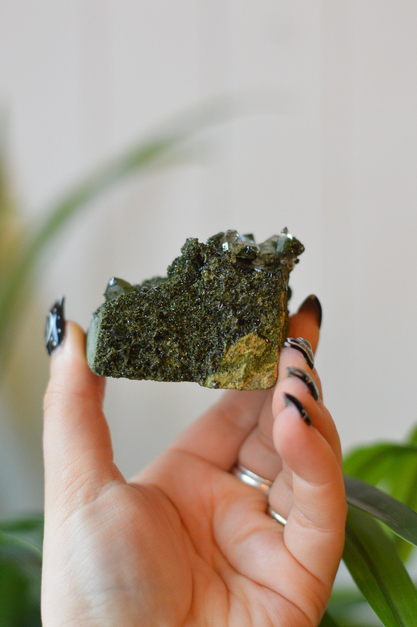 Forest Epidote Specimen