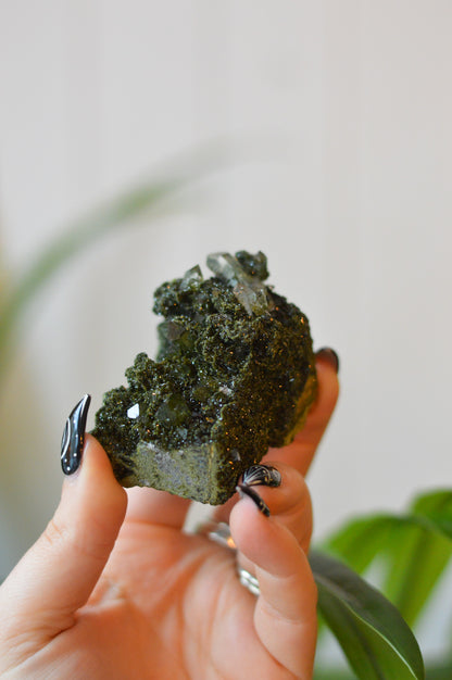 Forest Epidote Specimen