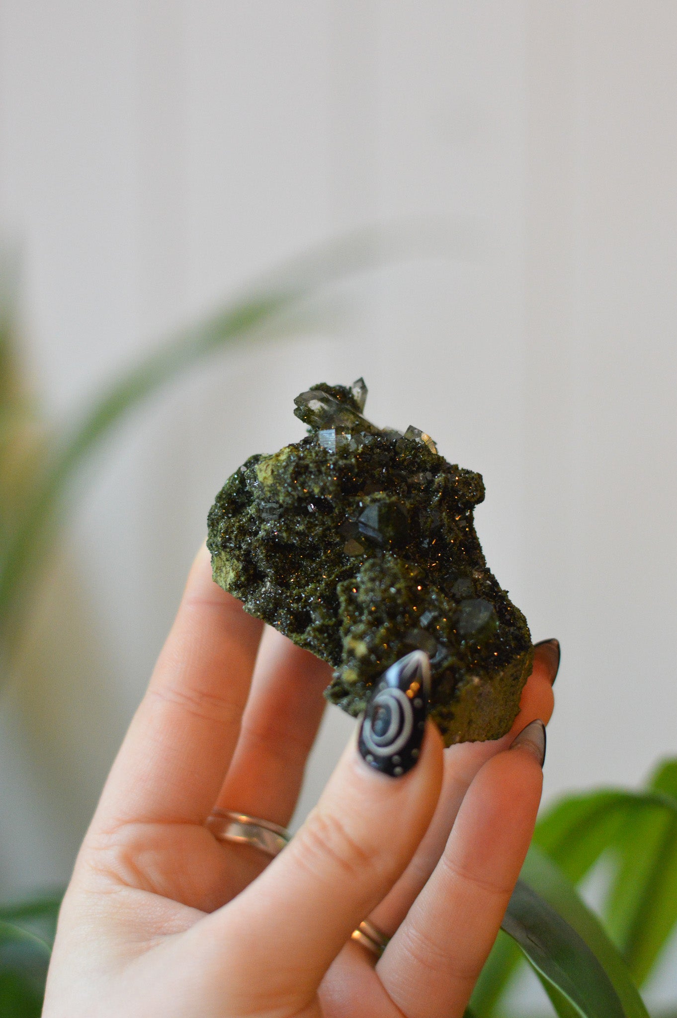 Forest Epidote Specimen