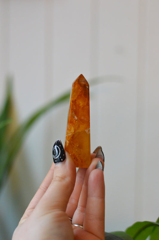 Golden Healer Quartz Obelisk