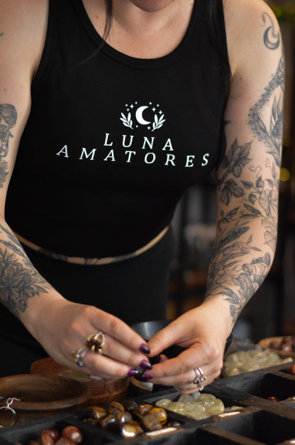 Luna Amatores Logo Crop Tank Top