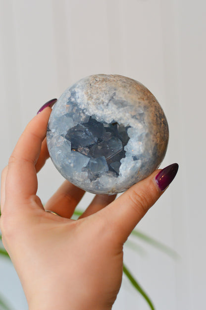 Celestite Sphere