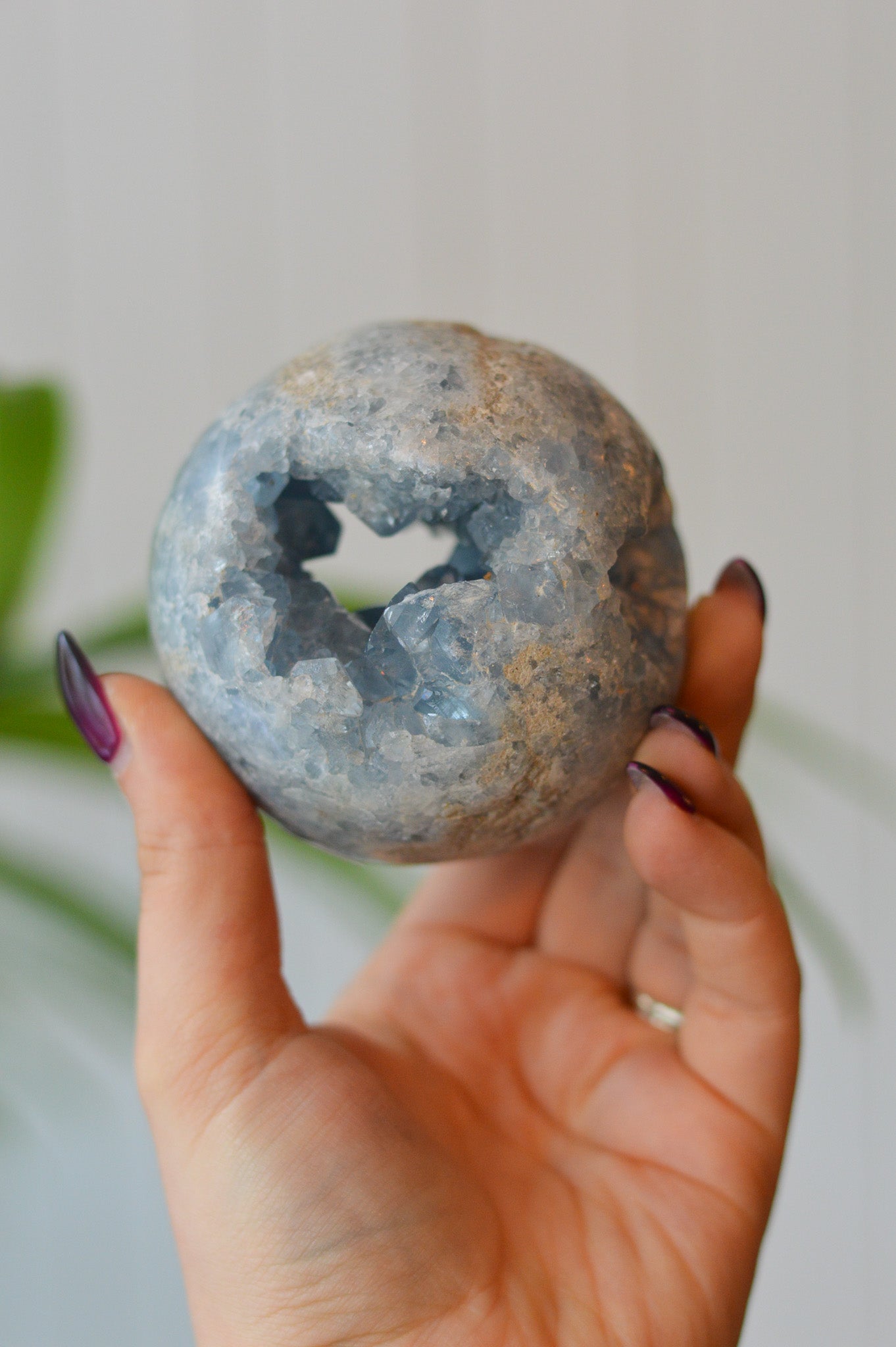 Celestite Sphere