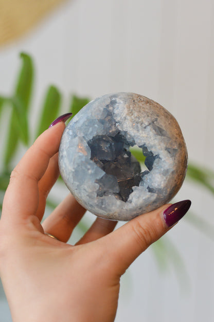 Celestite Sphere