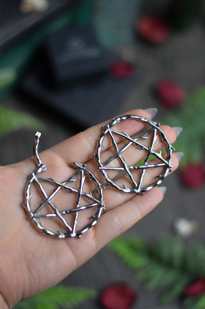 Pentagram Ear Weights