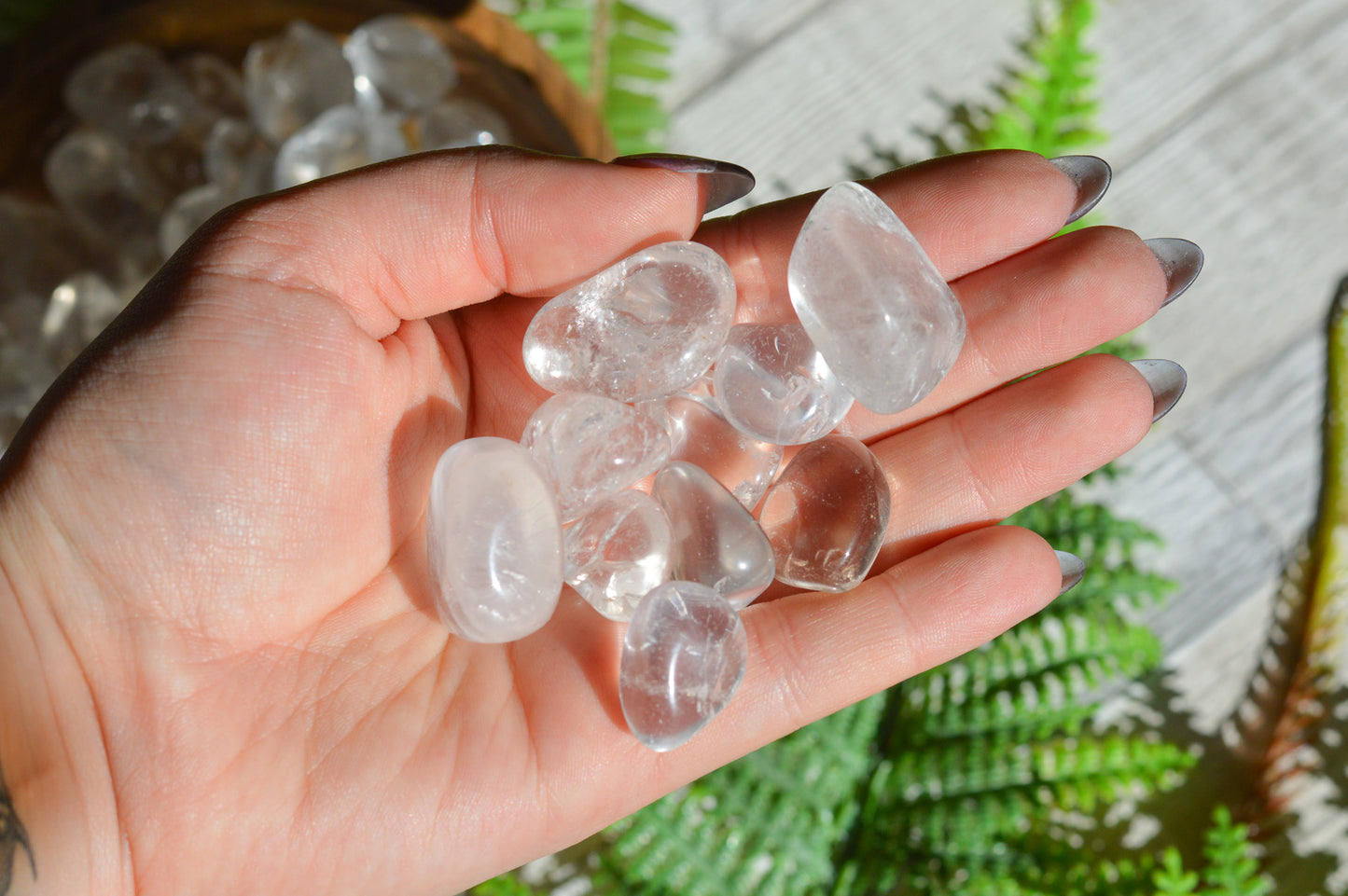 Clear Quartz Tumblestone